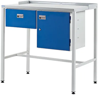Industrial Workstation - Flat Top - D600mm