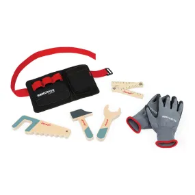 Janod DIY Tool Belt with Tools & Gloves