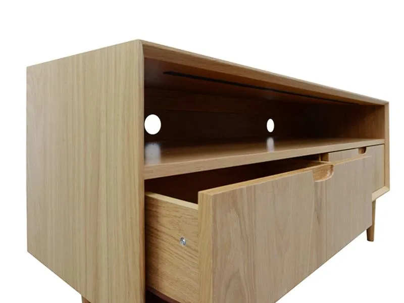 Johansen Scandinavian 122cm Wooden TV Entertainment Unit