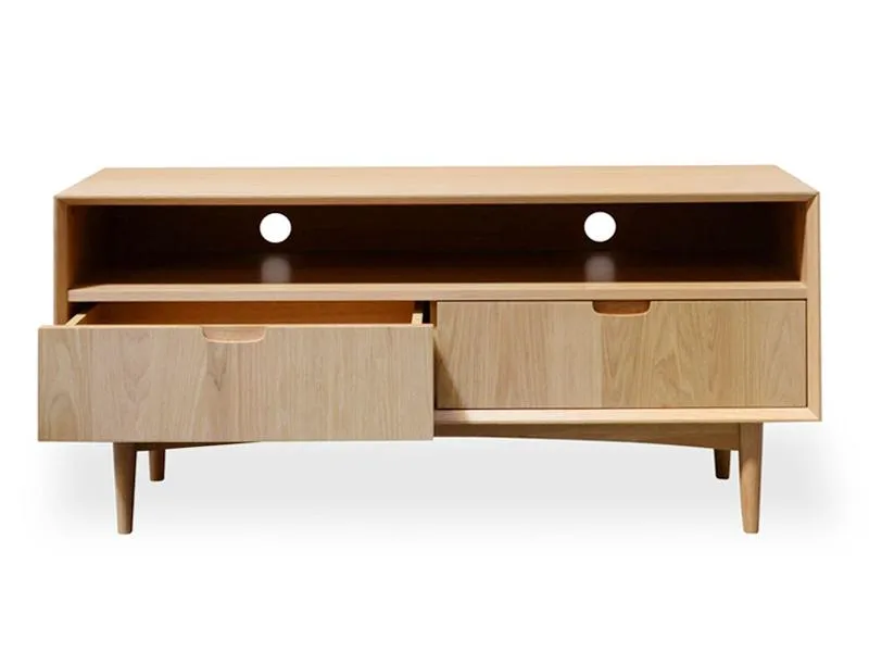 Johansen Scandinavian 122cm Wooden TV Entertainment Unit