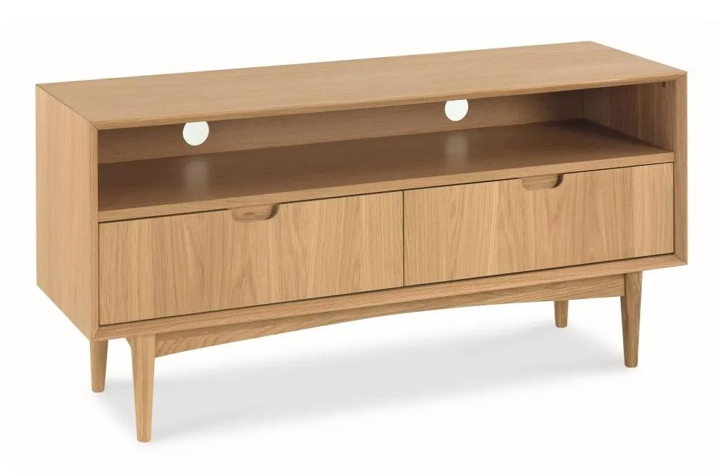 Johansen Scandinavian 122cm Wooden TV Entertainment Unit