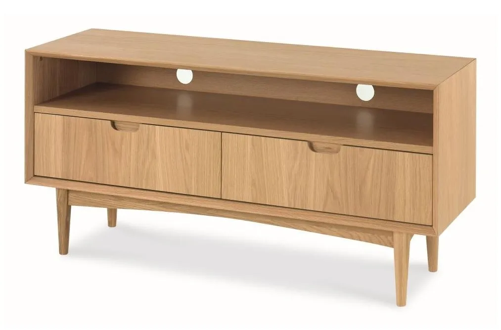 Johansen Scandinavian 122cm Wooden TV Entertainment Unit
