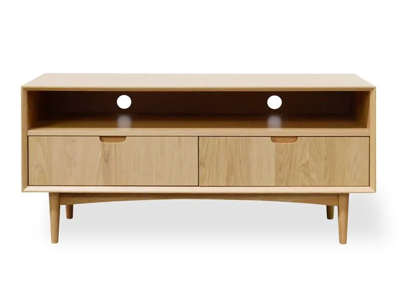 Johansen Scandinavian 122cm Wooden TV Entertainment Unit