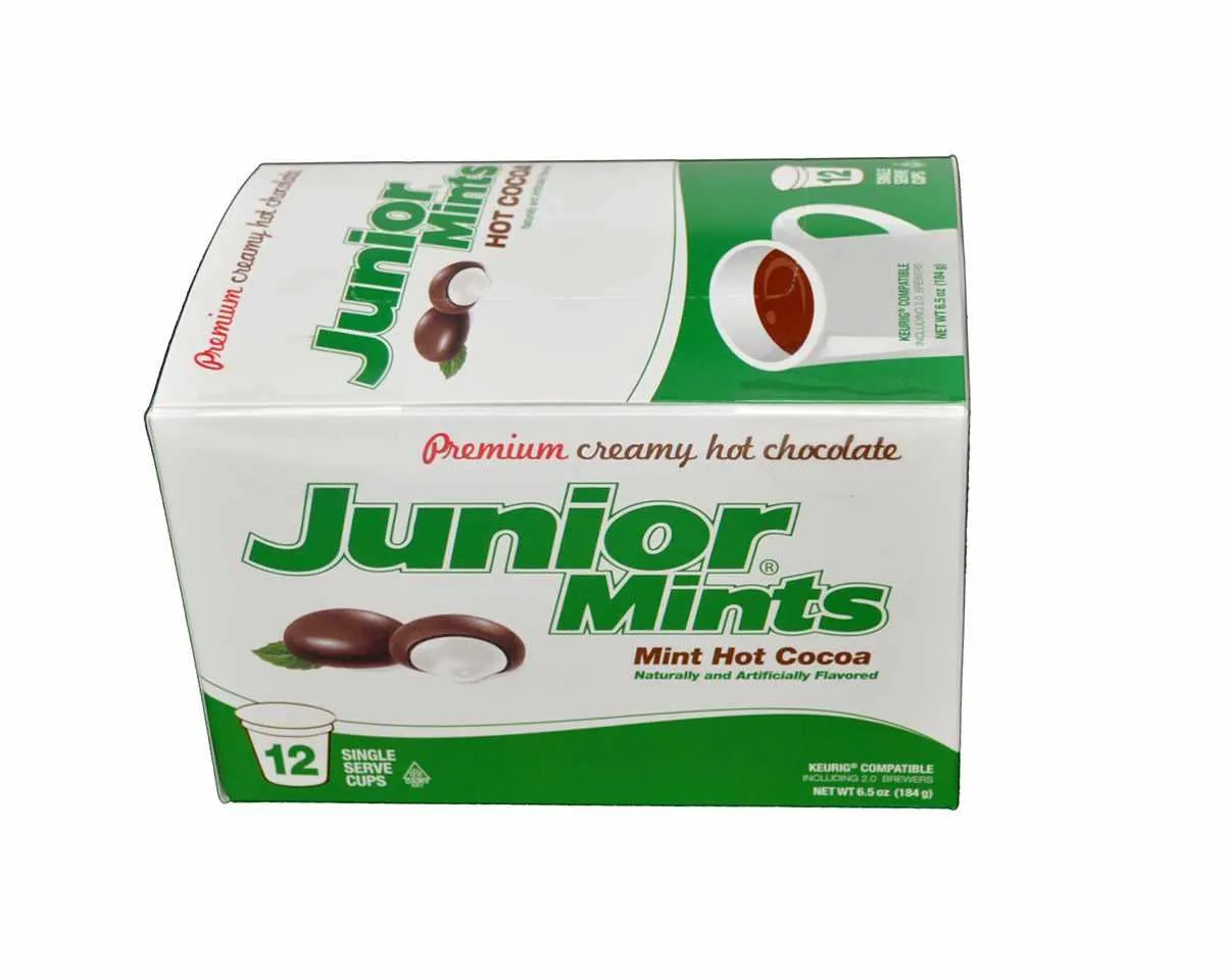 Junior Mints Hot Chocolate Single Serve Pods