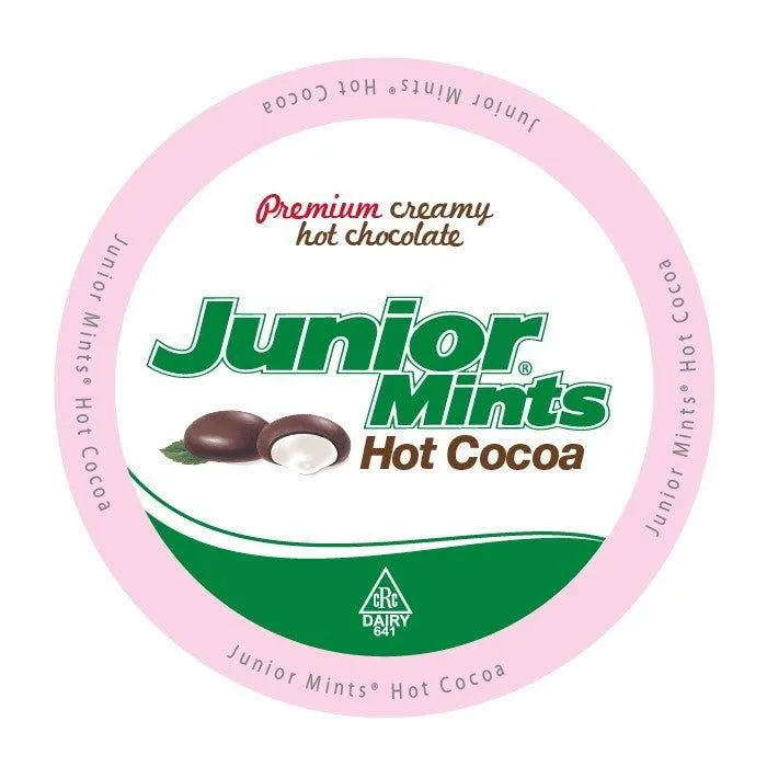 Junior Mints Hot Chocolate Single Serve Pods
