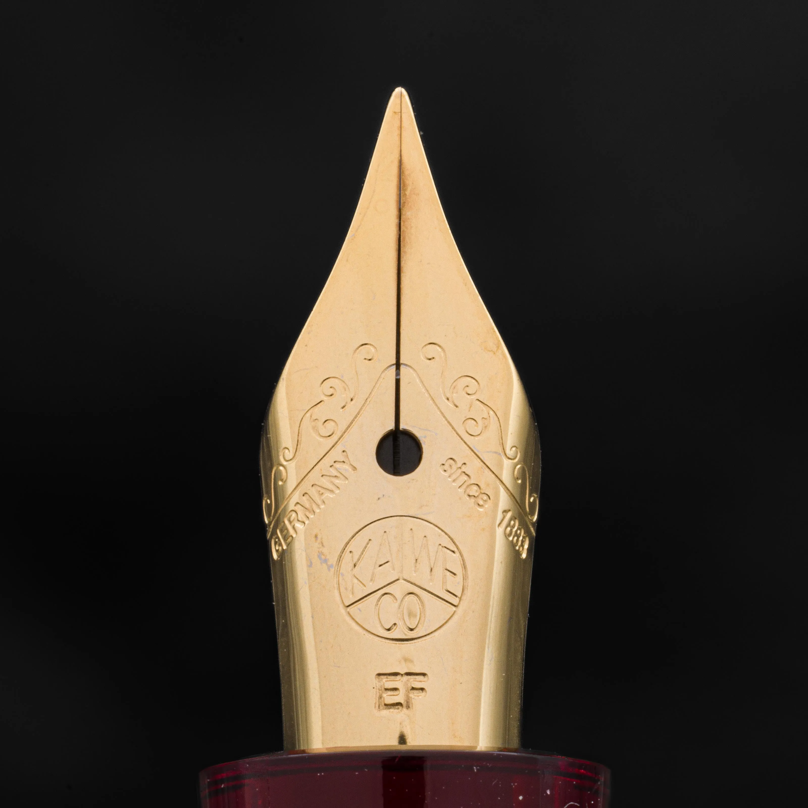 Kaweco Sport Fountain Pen Carmine - Galen Leather SE