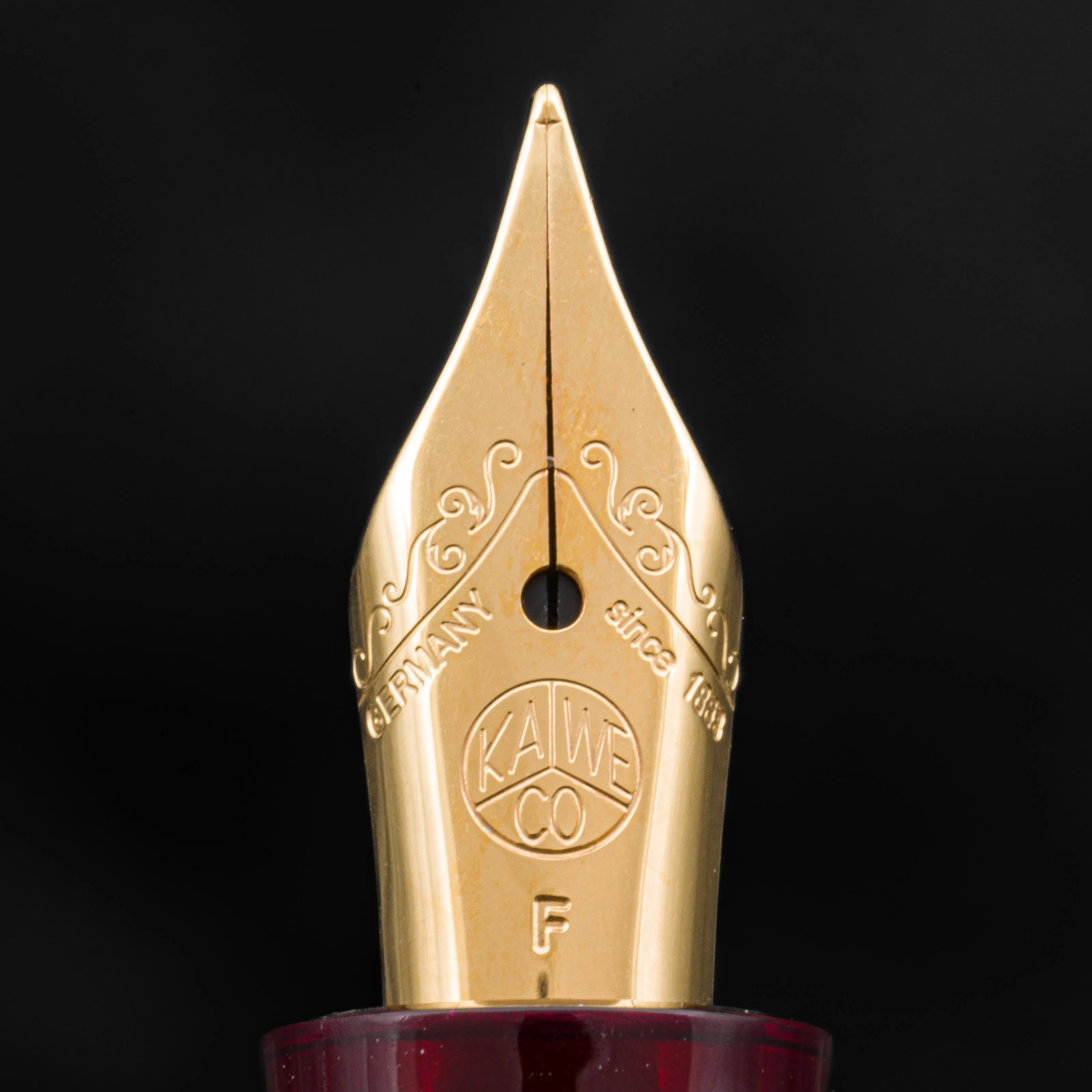 Kaweco Sport Fountain Pen Carmine - Galen Leather SE