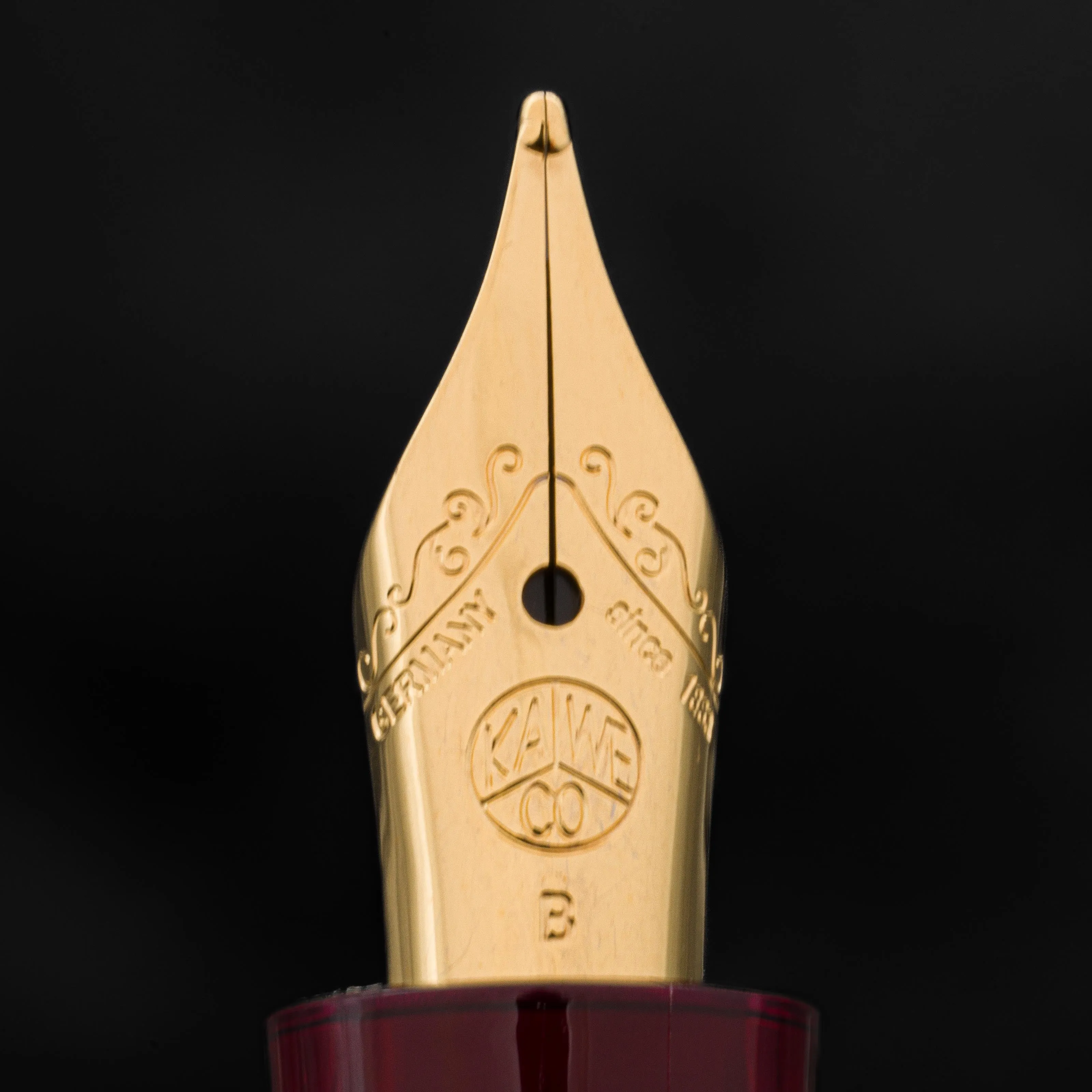 Kaweco Sport Fountain Pen Carmine - Galen Leather SE