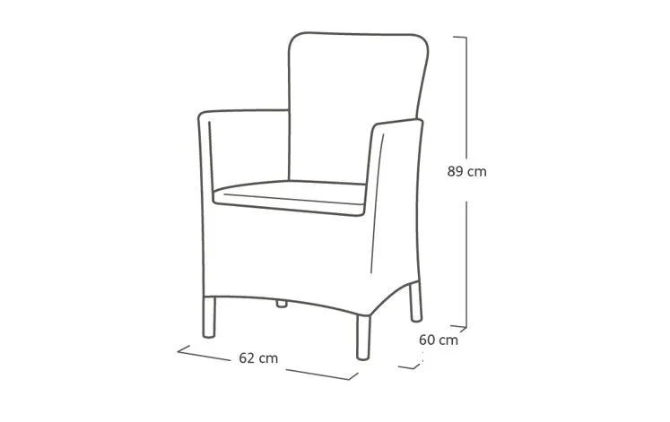 Keter Futura Miami Dining Set - Graphite