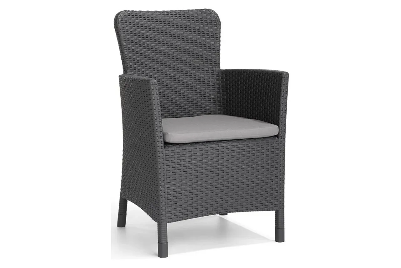 Keter Futura Miami Dining Set - Graphite