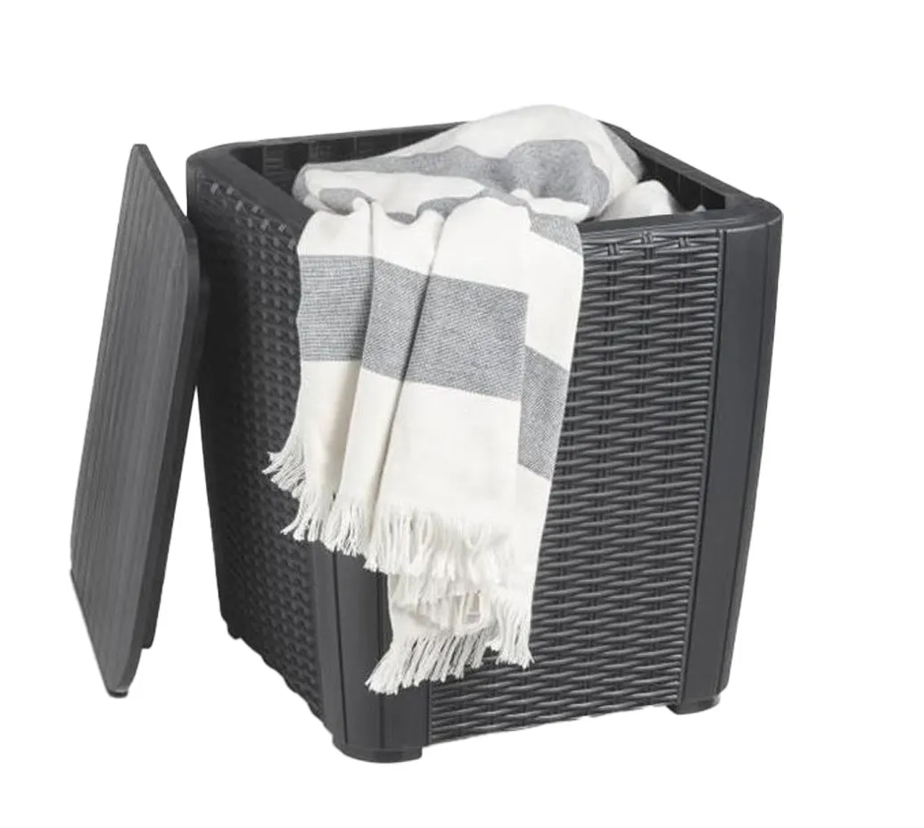 Keter Futura Miami Dining Set - Graphite