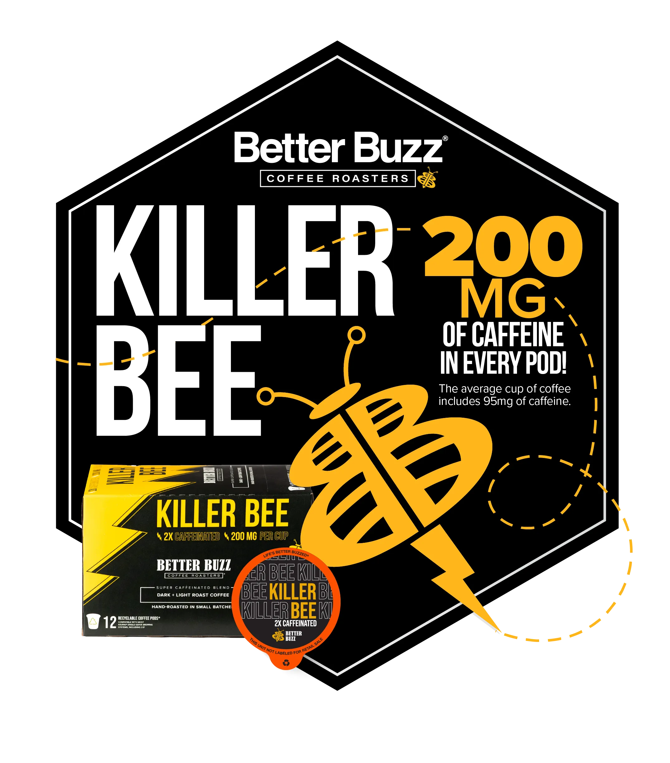 Killer Bee Coffee Pod Subscription