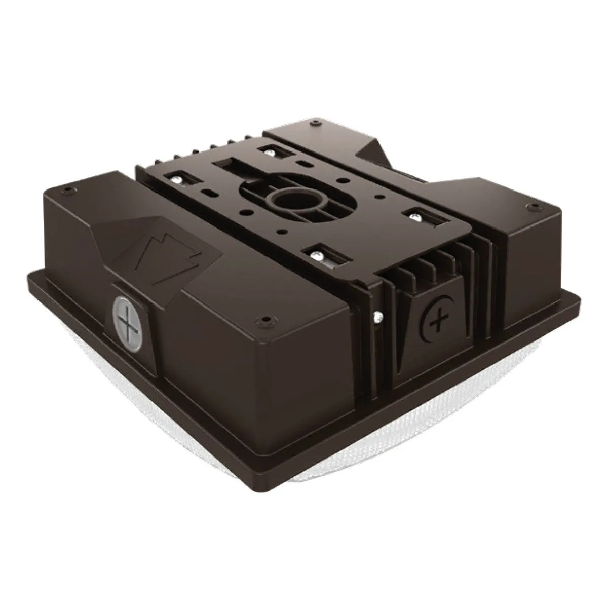 LED Parking Garage Light With Photocell, 3500 Lumens, 15/25 Watts, 30K/40K/50K, 120-277V