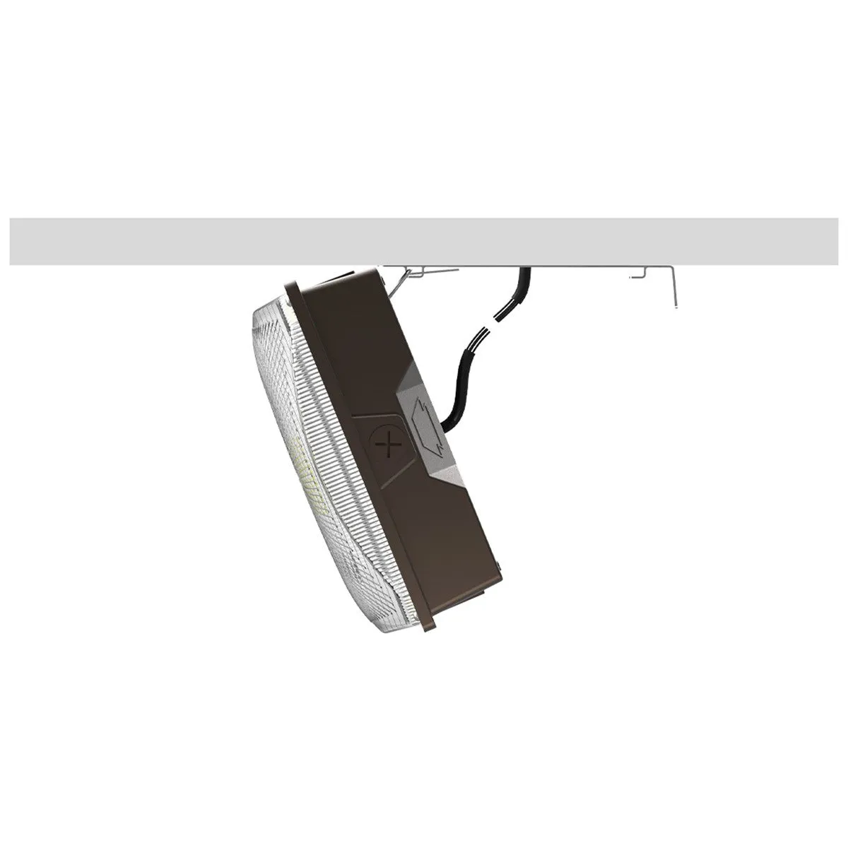 LED Parking Garage Light With Photocell, 3500 Lumens, 15/25 Watts, 30K/40K/50K, 120-277V