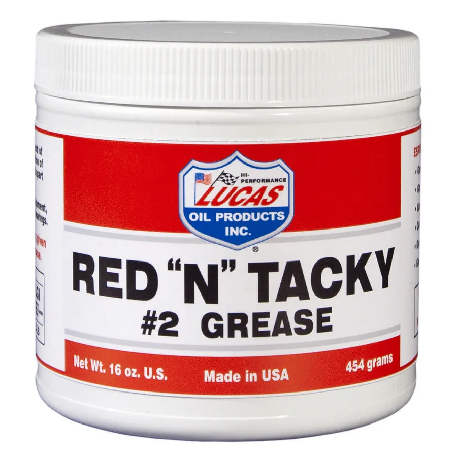 Lucas Red N Tacky Grease - 1 lb Tub