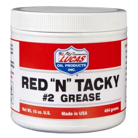 Lucas Red N Tacky Grease - 1 lb Tub