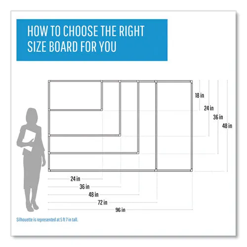 Magnetic Dry Erase Calendar Board, One Month, 36 X 24, White Surface, Silver Aluminum Frame