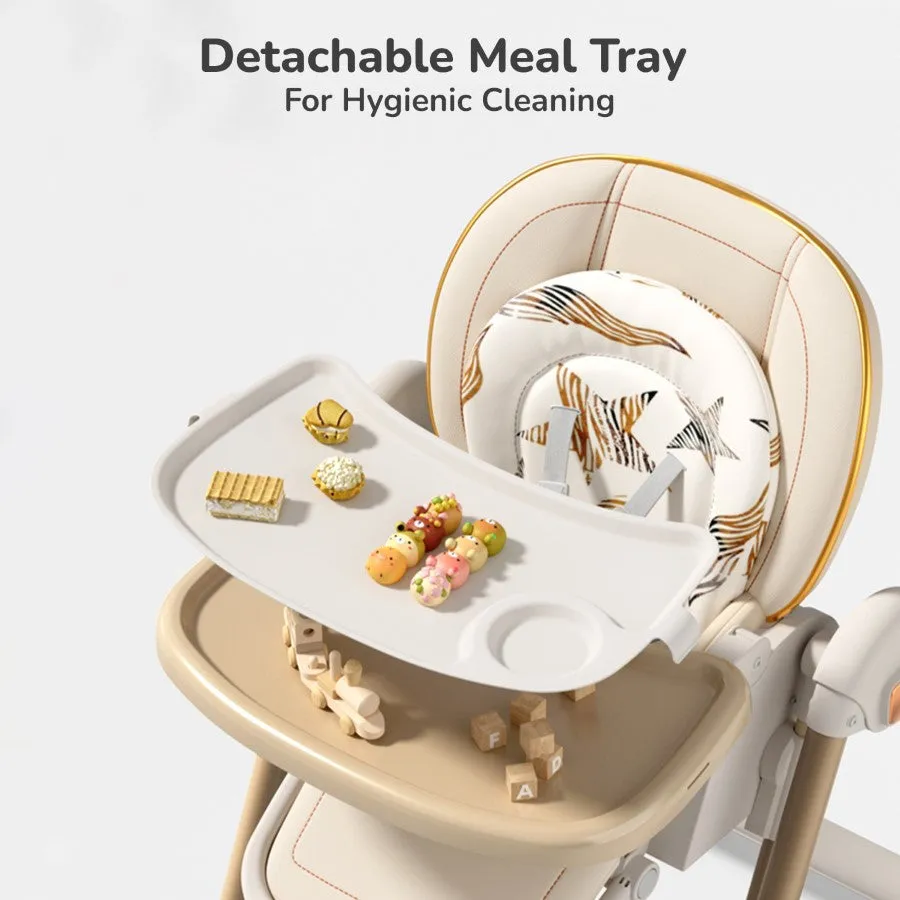 Marshmallow Smart High Chair For Kids 3-in-1 Multipurpose High Chair with Swing