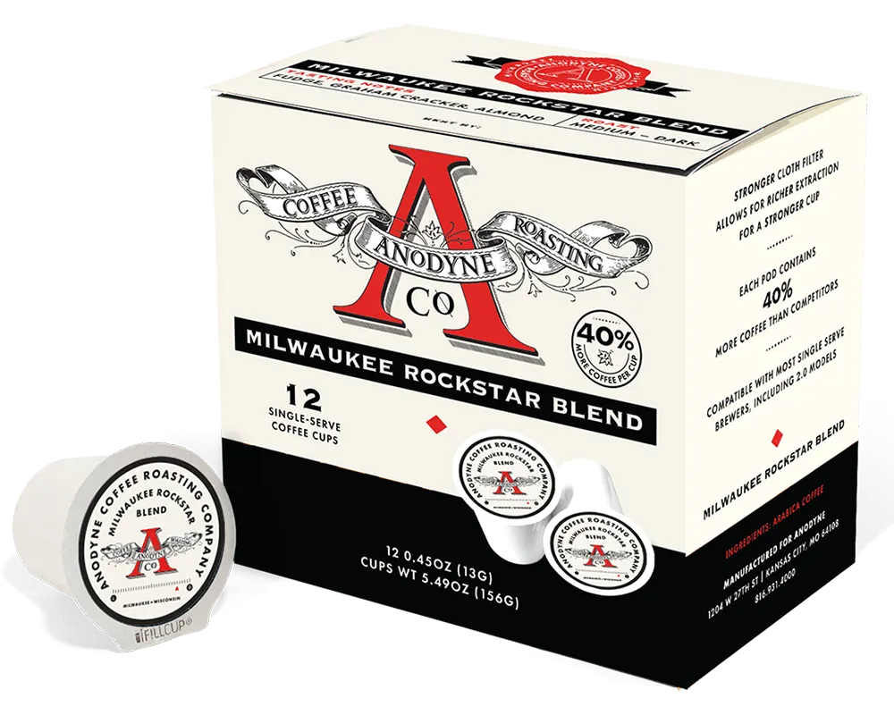 Milwaukee Rockstar Single Serve Pods