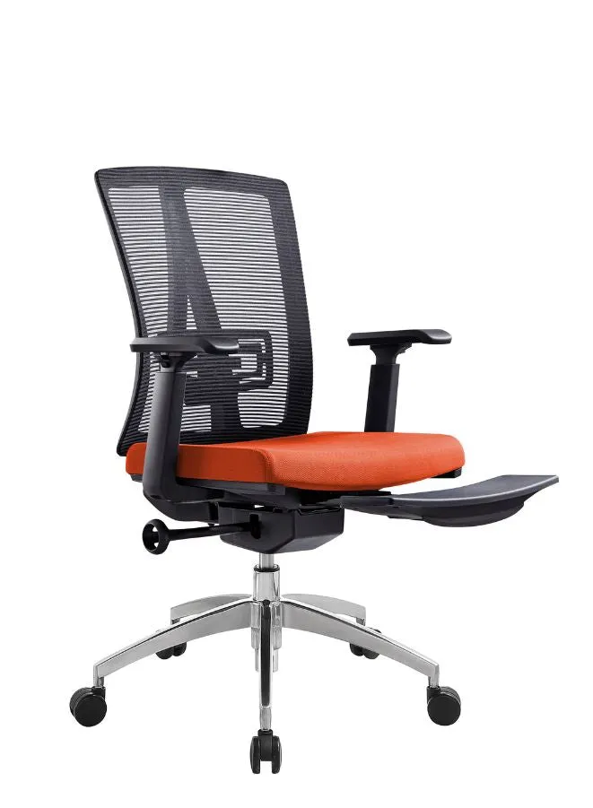 Modern Ergonomic Office Chair with Adjustable Armrest and Footrest for Office Executives and Managers