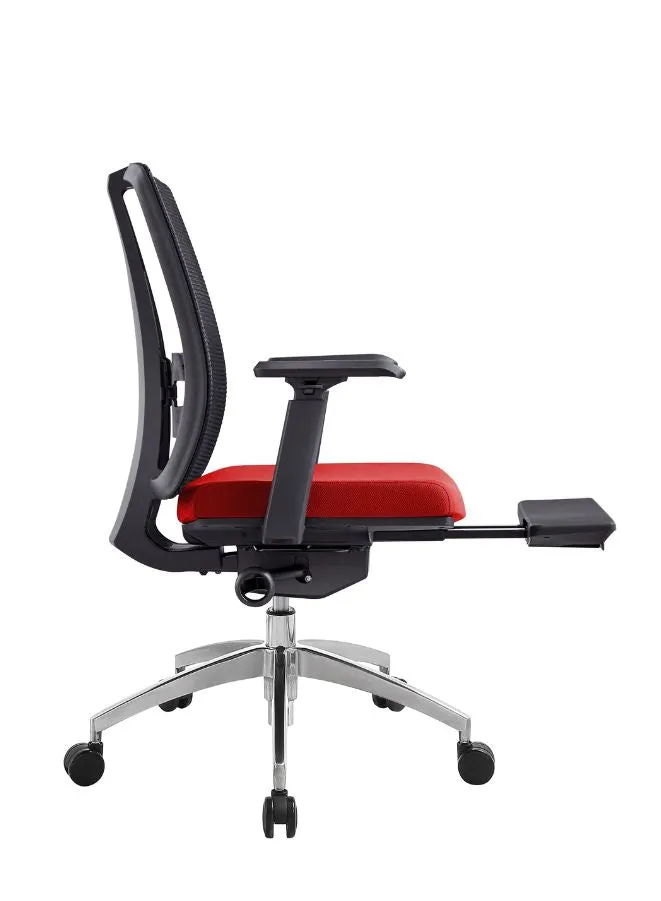 Modern Ergonomic Office Chair with Adjustable Armrest and Footrest for Office Executives and Managers