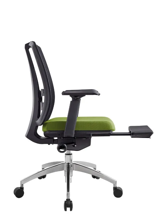 Modern Ergonomic Office Chair with Adjustable Armrest and Footrest for Office Executives and Managers
