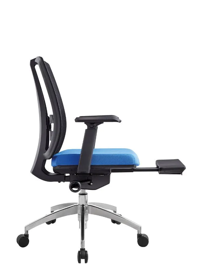 Modern Ergonomic Office Chair with Adjustable Armrest and Footrest for Office Executives and Managers