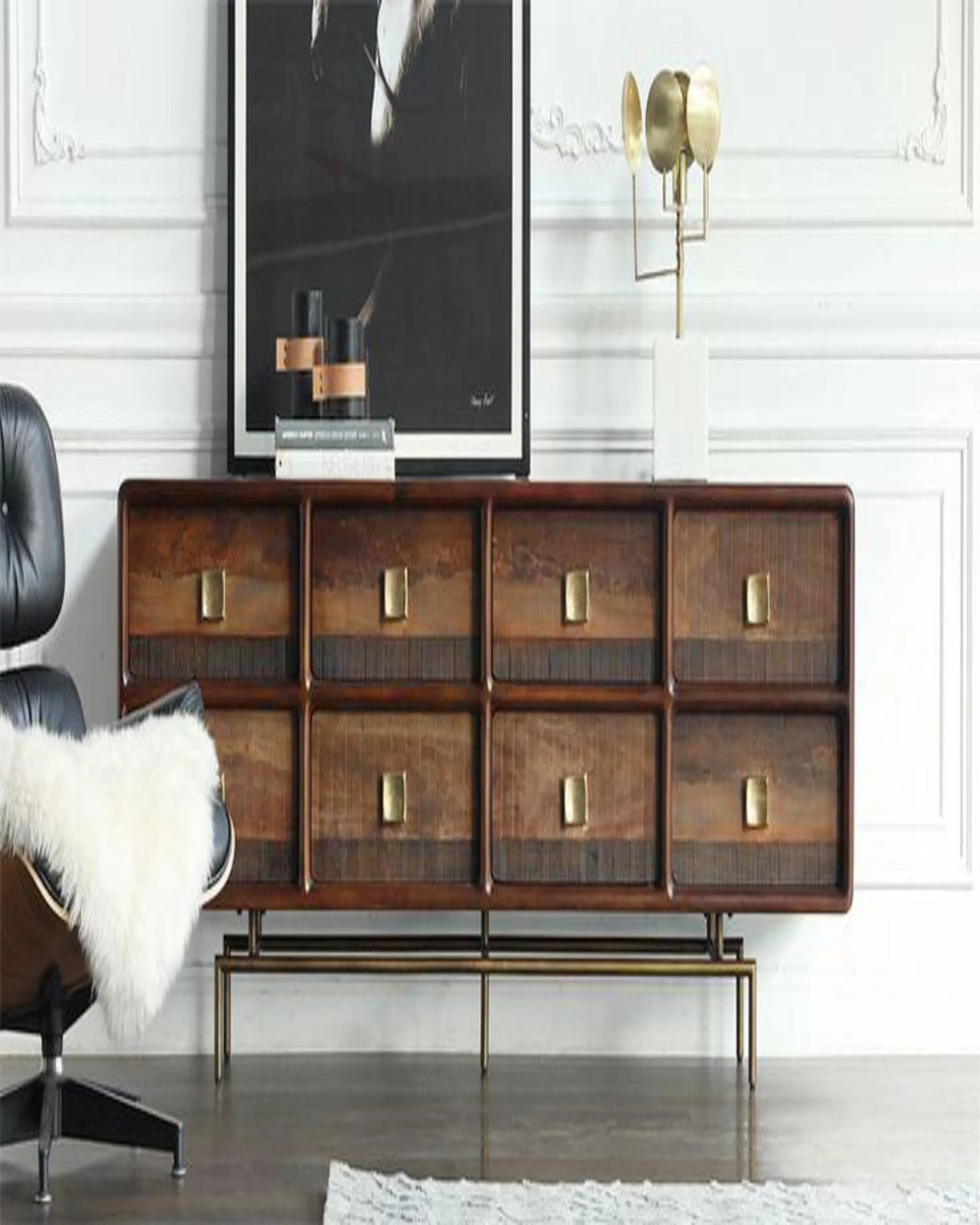 Modern Saving Luxury Narrow Sideboard