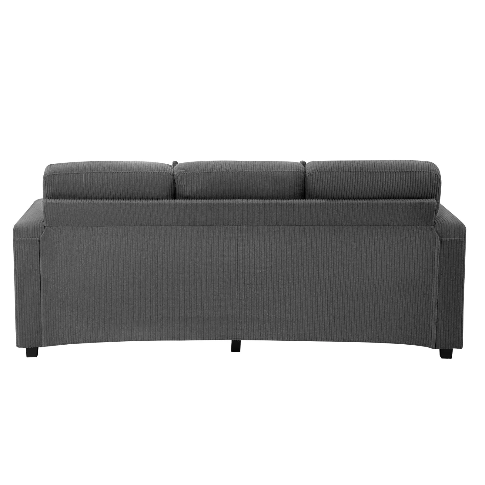 Oikiture Sofa Lounge Set Modular Couch 3 Seater Drawers Ottoman Storage Velvet