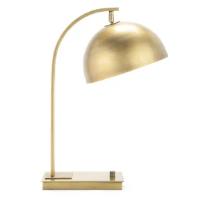 Otto Desk Lamp (Natural Brass)