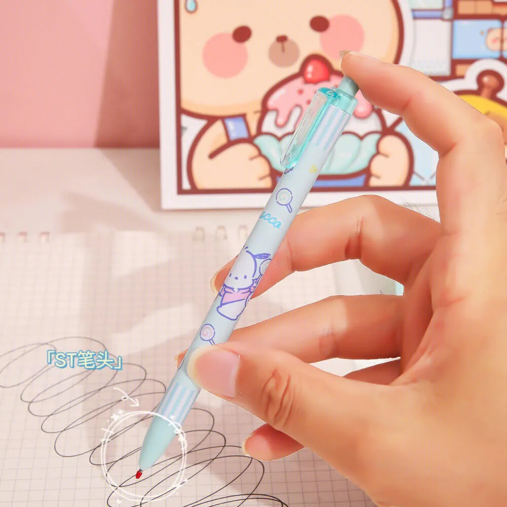 Pack of 5 Pochacco Click Pen Set