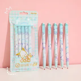 Pack of 5 Pochacco Click Pen Set