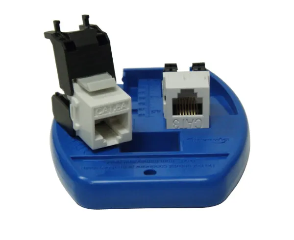 Palm Puck Punch Down Tool for CAT3, CAT5E, CAT6 Keystone Jacks