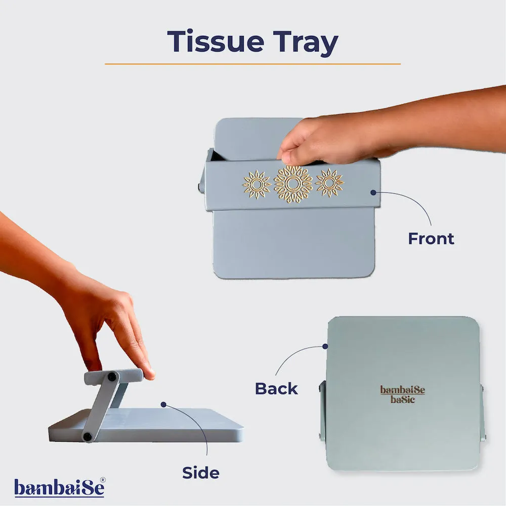 Pebble Grey Tissue Tray