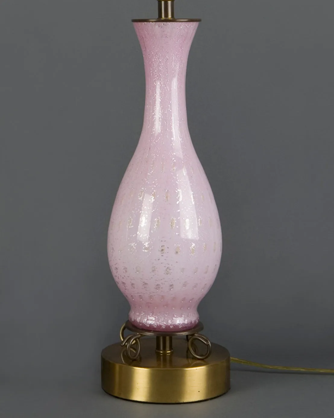 Pink Murano Glass Lamps