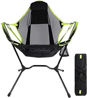 Portable Reclining Camping Chair  - Camping, Beach, Outdoor Chairs for Adults