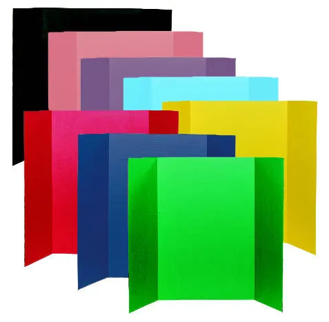 Project Board, 36" x 48" Asst. Colors, (24/unit), #7429