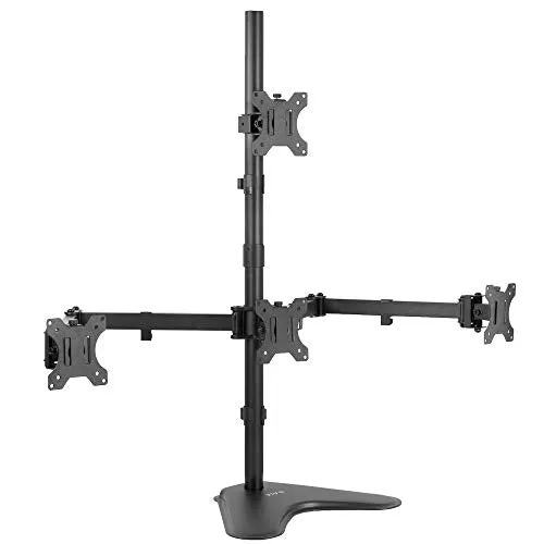 Quad 13” to 24” Monitor Desk Stand