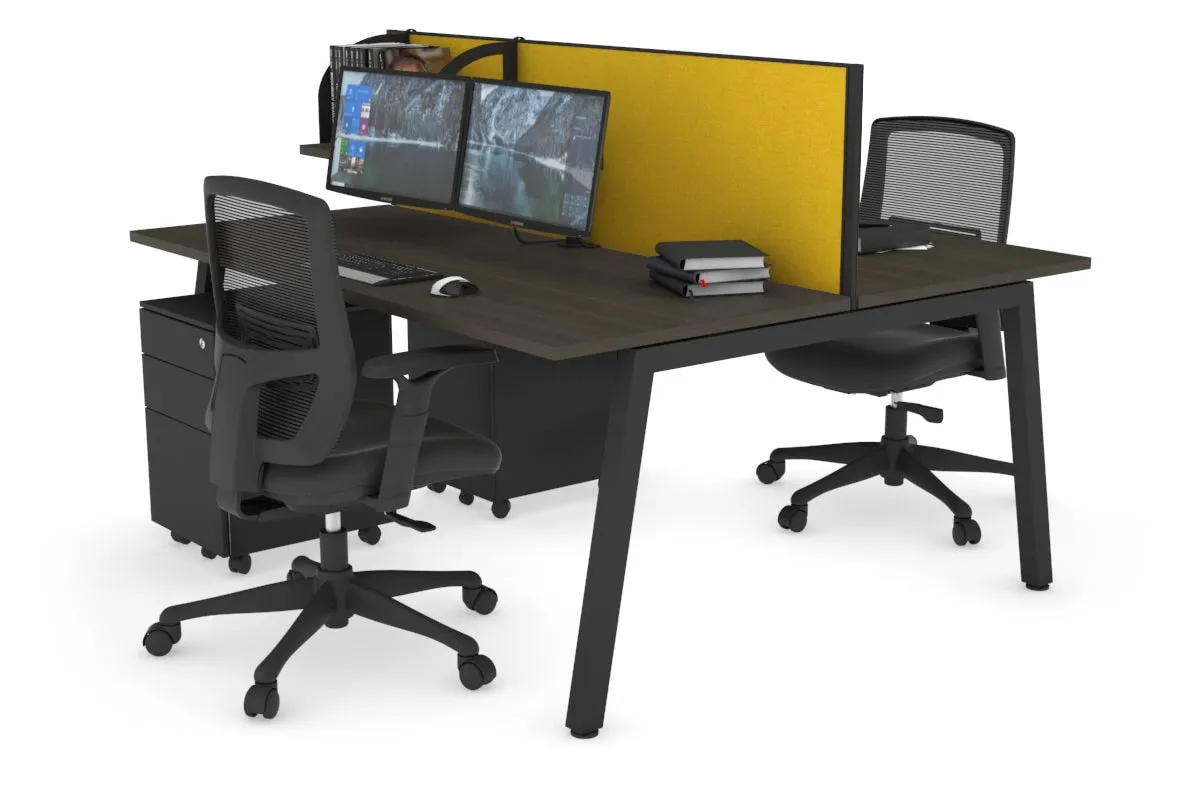 Quadro 2 Person Office Workstation [1400L x 700W]