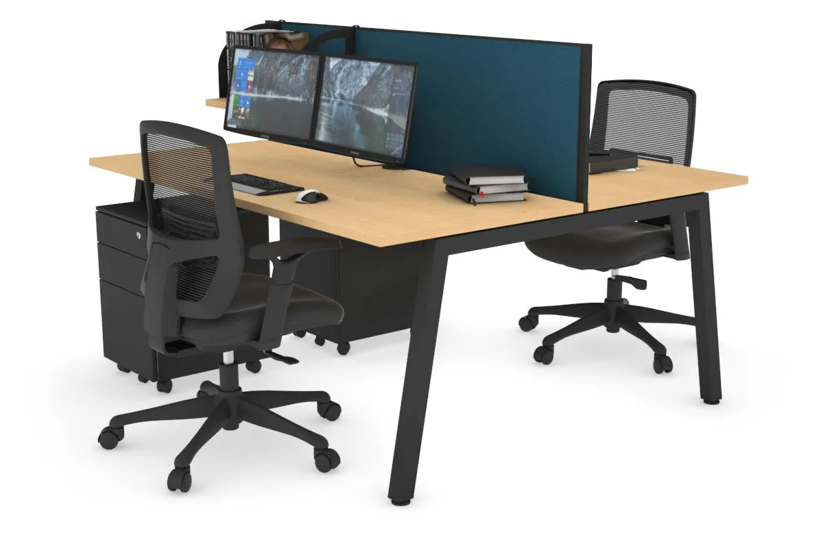 Quadro 2 Person Office Workstation [1400L x 700W]