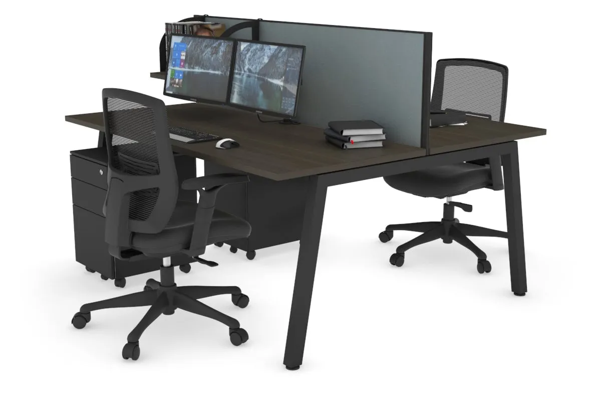 Quadro 2 Person Office Workstation [1400L x 700W]