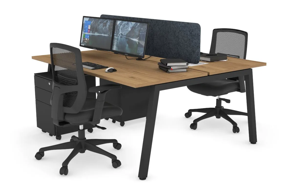 Quadro 2 Person Office Workstation [1400L x 700W]
