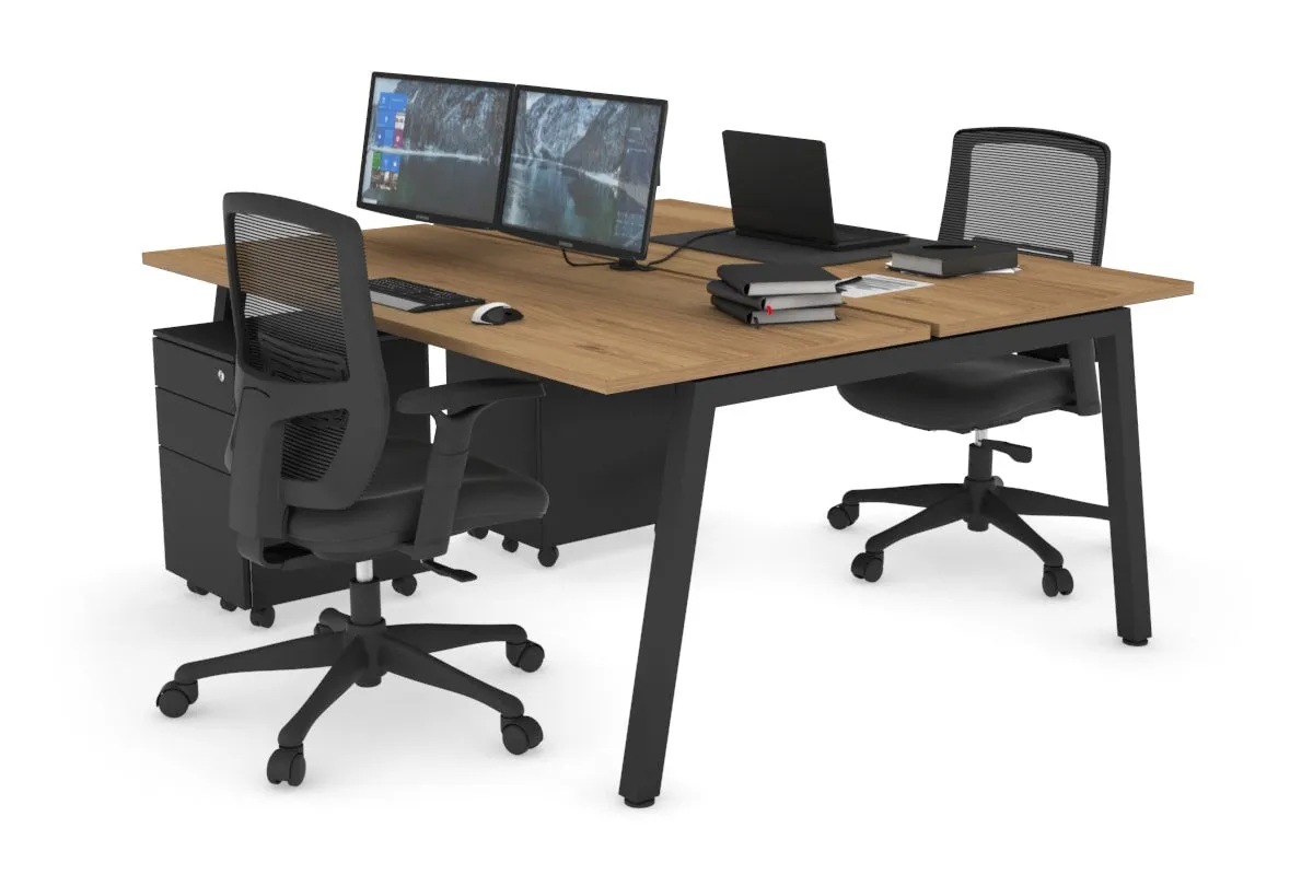 Quadro 2 Person Office Workstation [1400L x 700W]