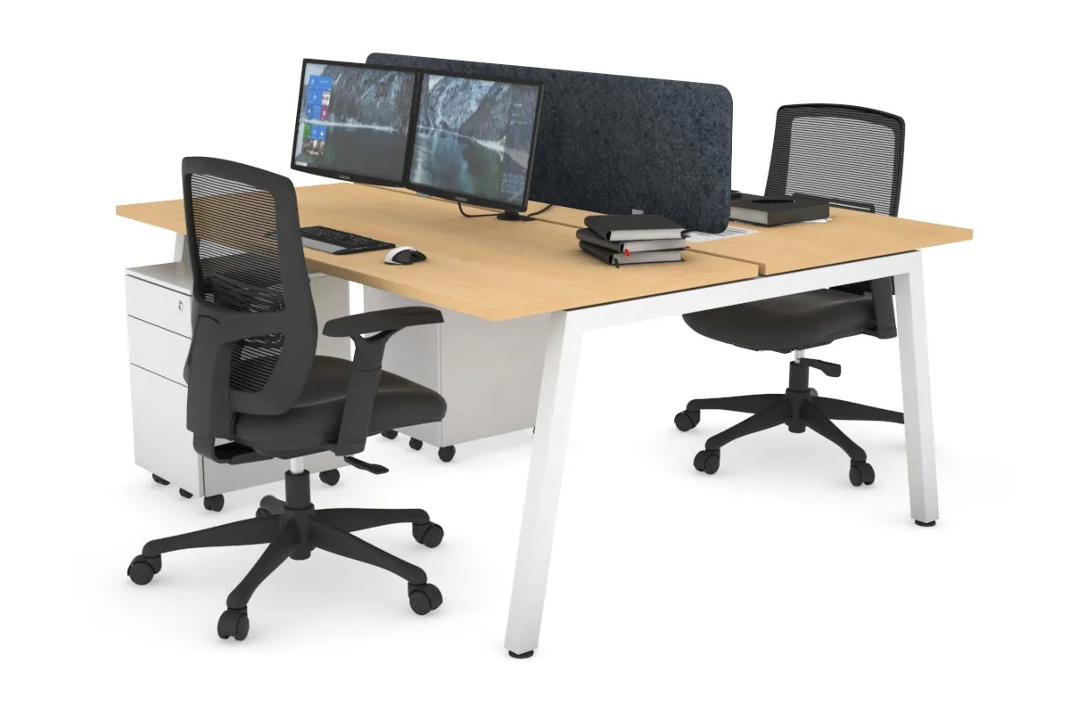 Quadro 2 Person Office Workstation [1400L x 700W]