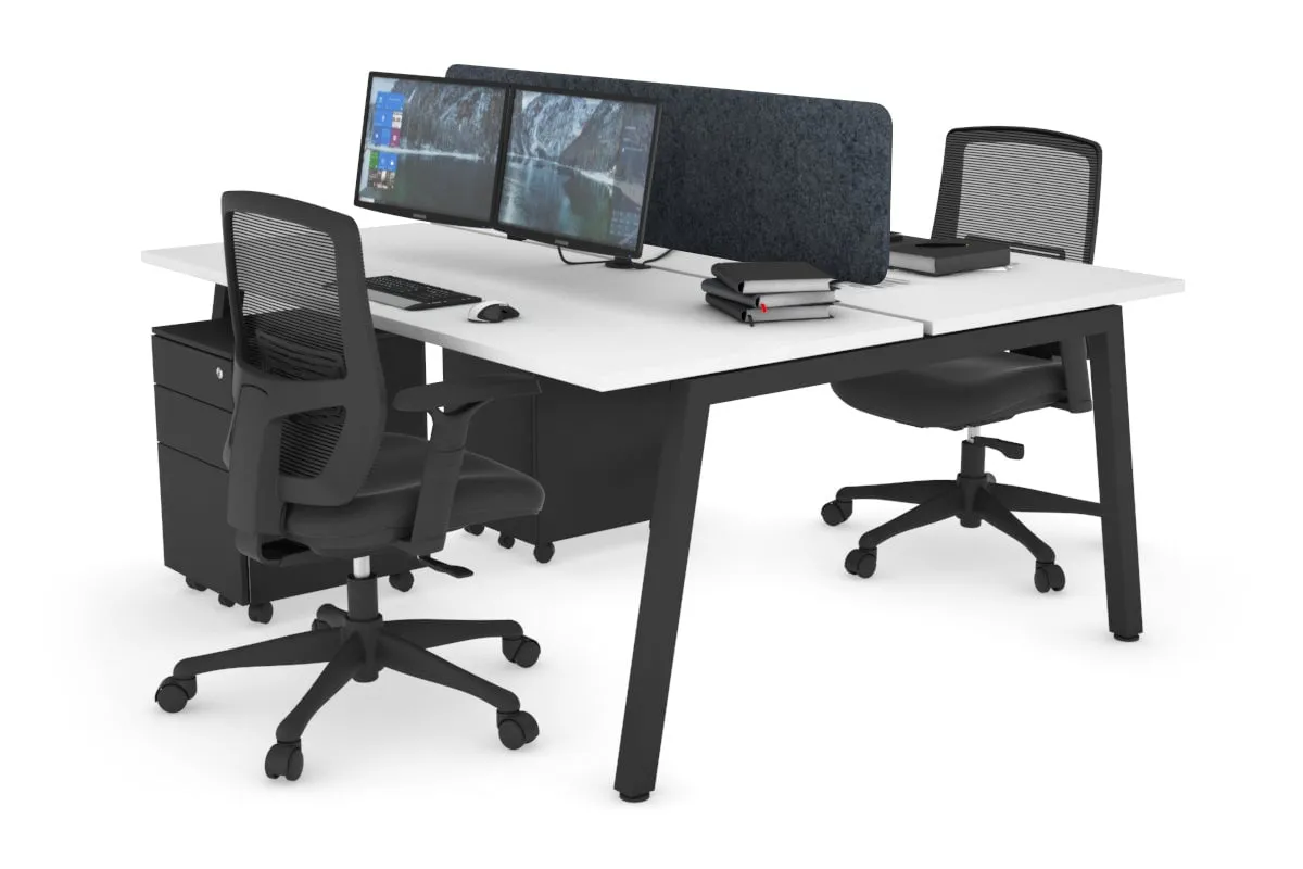 Quadro 2 Person Office Workstation [1400L x 700W]