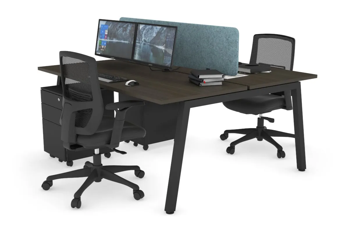 Quadro 2 Person Office Workstation [1400L x 700W]