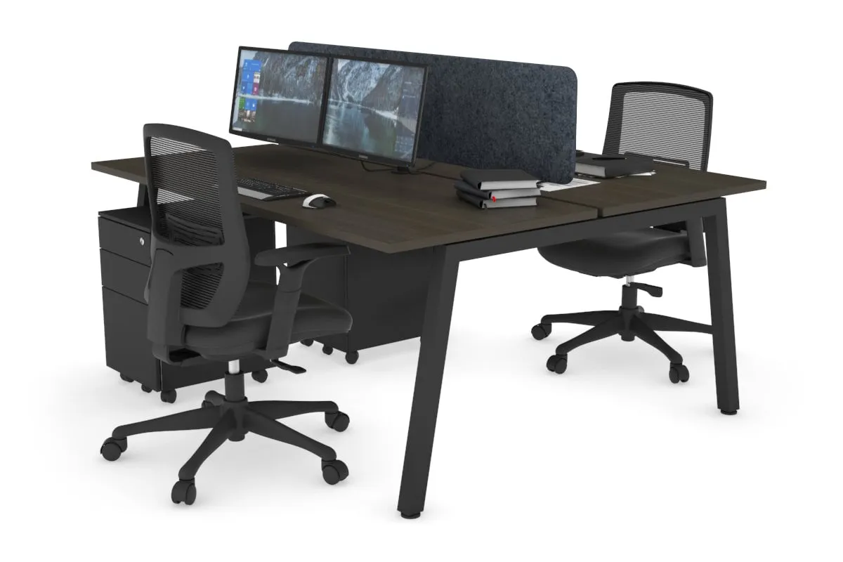 Quadro 2 Person Office Workstation [1400L x 700W]