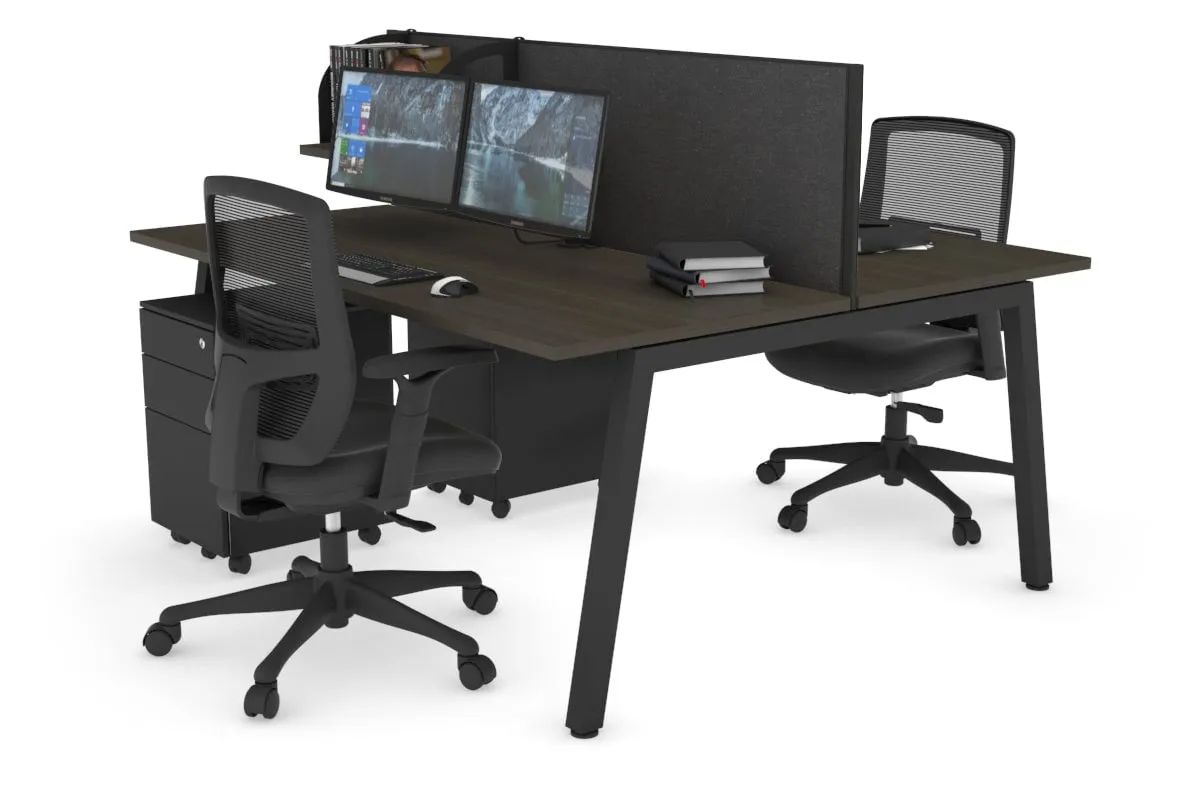Quadro 2 Person Office Workstation [1400L x 700W]