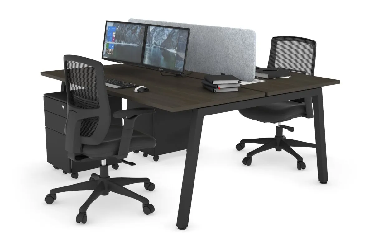 Quadro 2 Person Office Workstation [1400L x 700W]