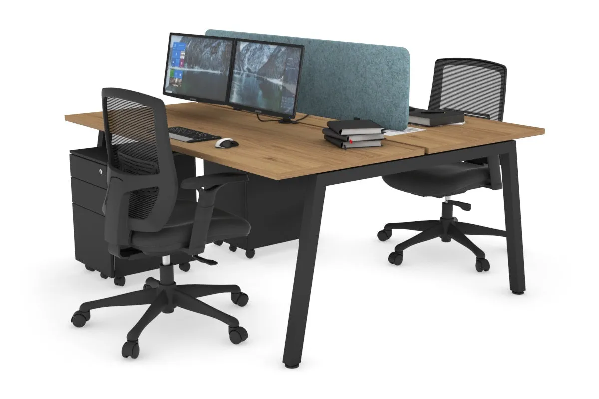 Quadro 2 Person Office Workstation [1400L x 700W]